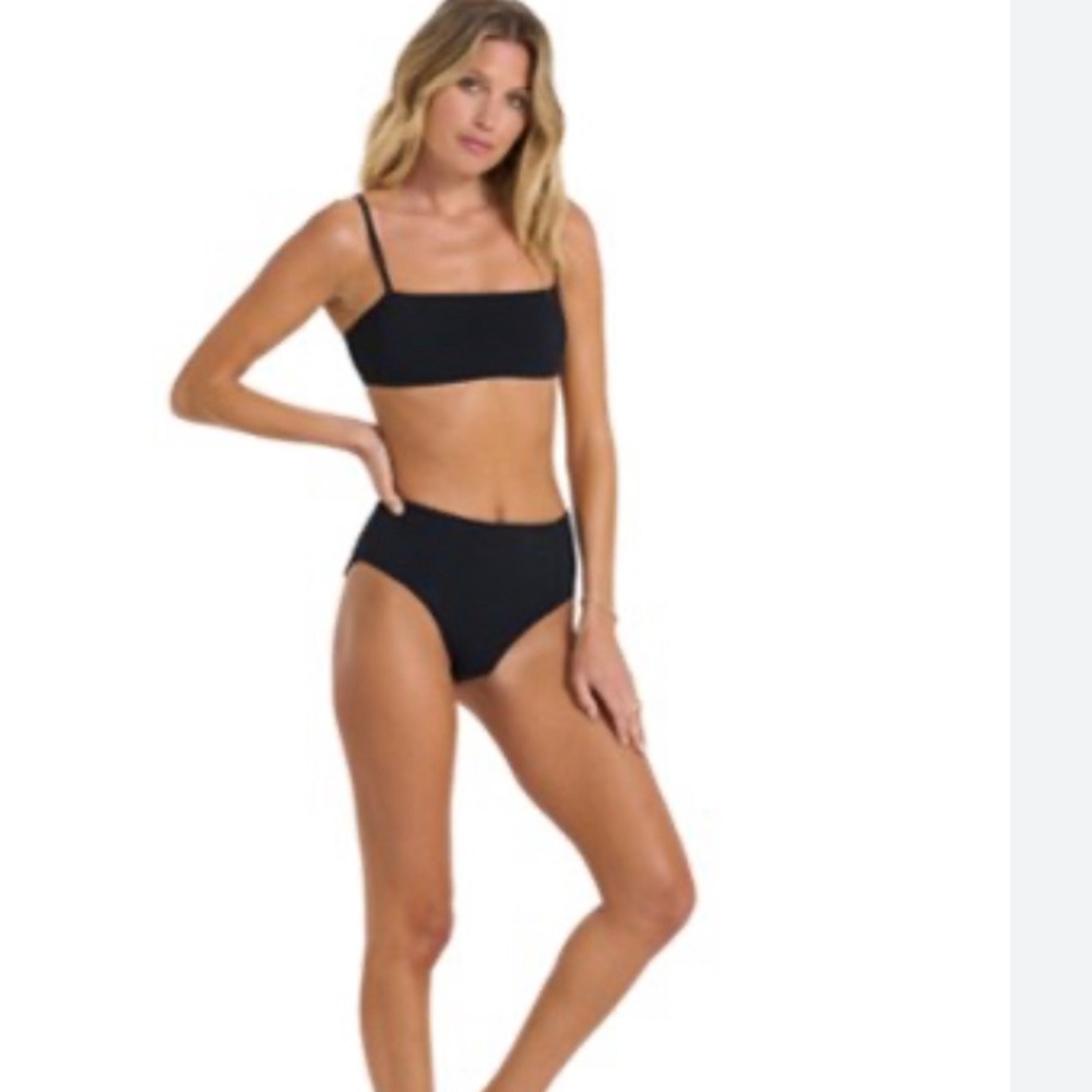 Vuori Black Dune High Waisted Bikini